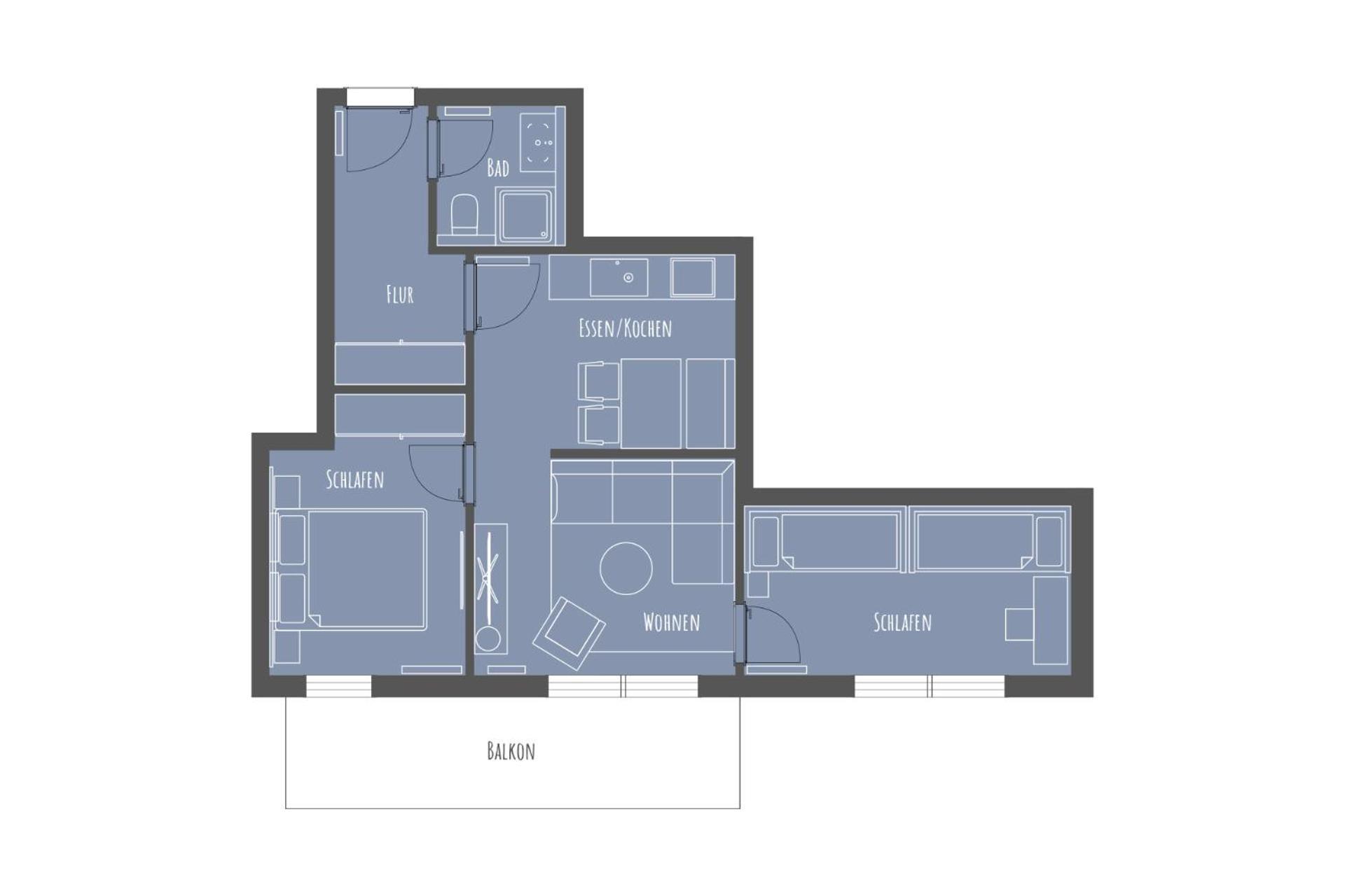 Apartmenthaus B3 Norderney Oda fotoğraf