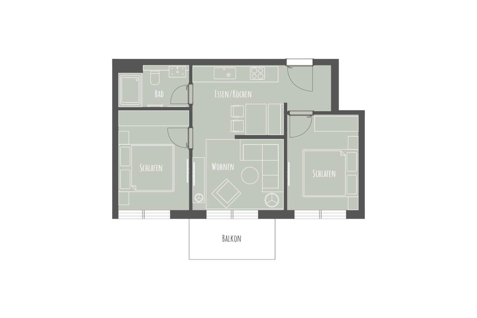 Apartmenthaus B3 Norderney Oda fotoğraf